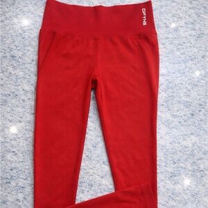 DFYNE Red Chili impact Leggins